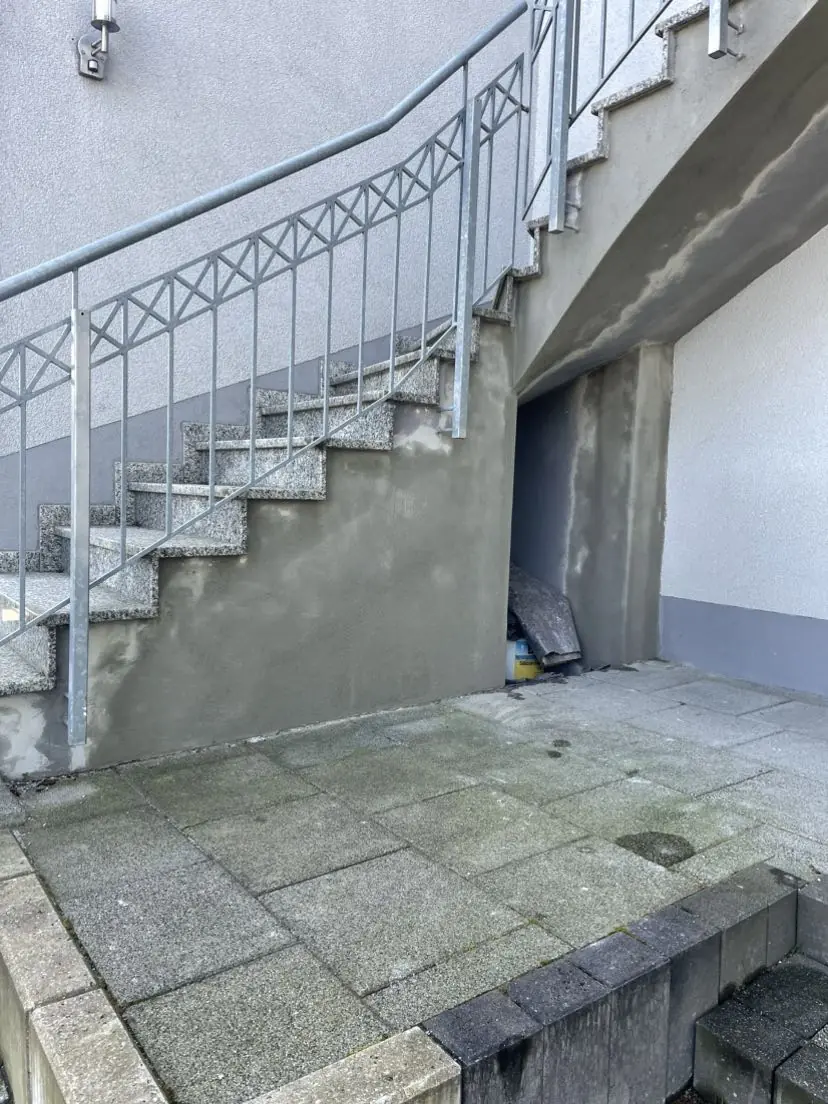 Projektfoto treppen balkon vorher