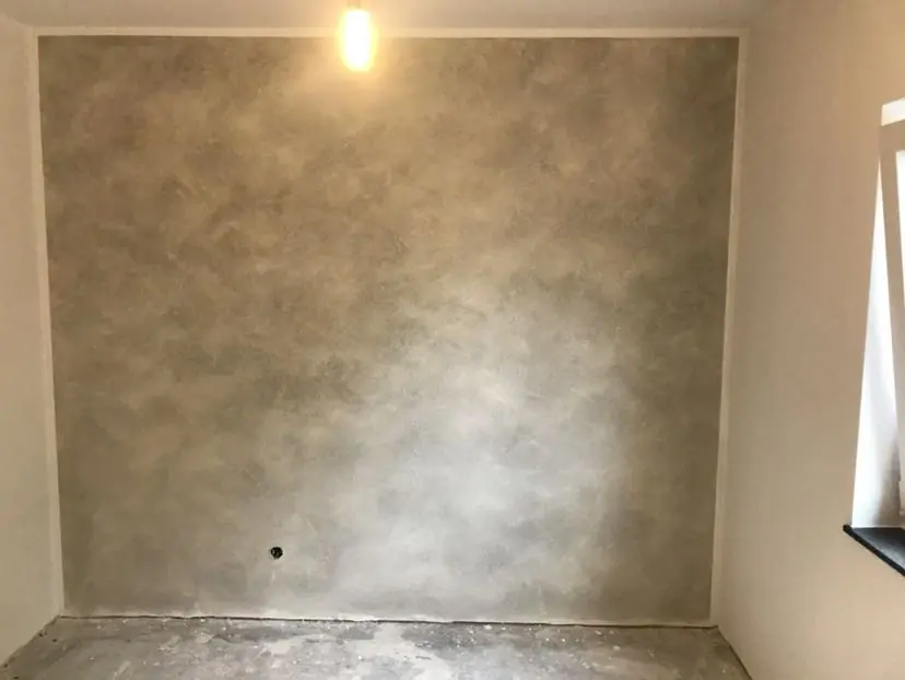 Projektfoto metallische spachteltechnik