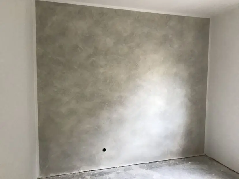 Projektfoto metallische spachteltechnik